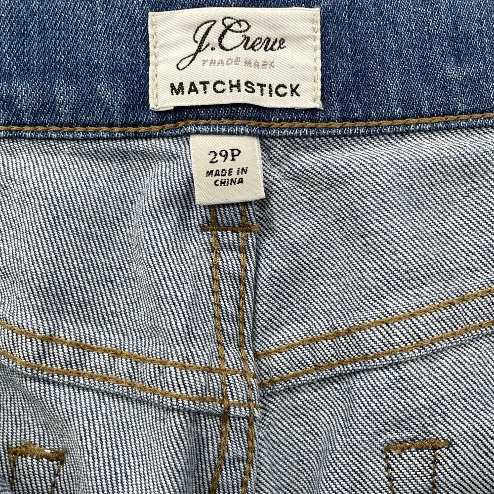 J.Crew 770 Jeans Mens 31x29* Whisker Slim Kaihara Japanese Denim Minimalist 90's
